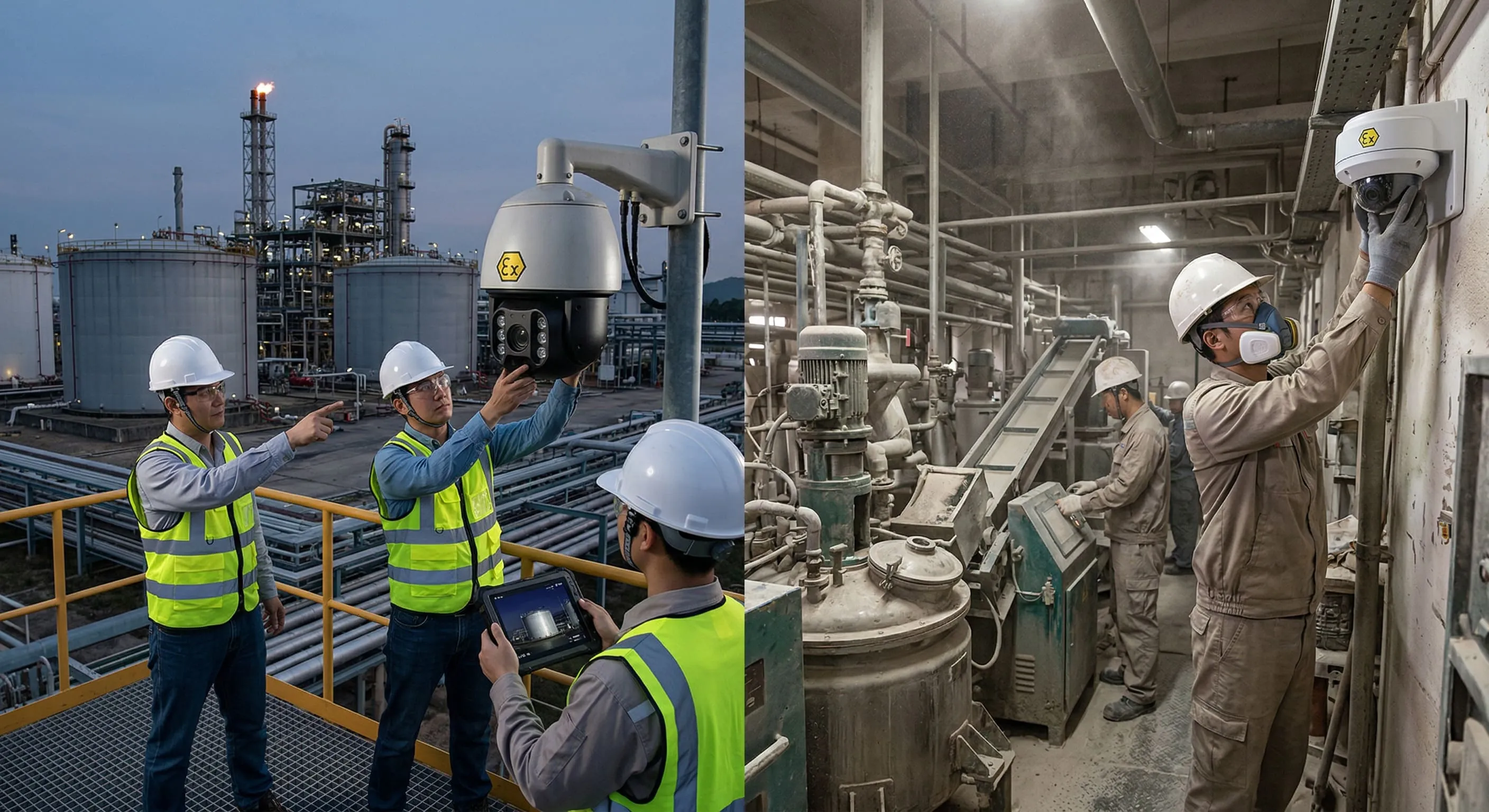 1-2防爆半球攝影機