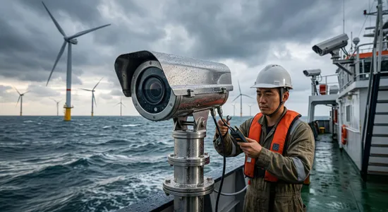 迎戰鹽害與極端氣候：離岸風電與船用抗腐蝕監視系統選型策略