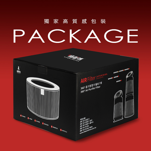 採用高規格濾材製作