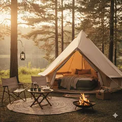 溫馨露營時光