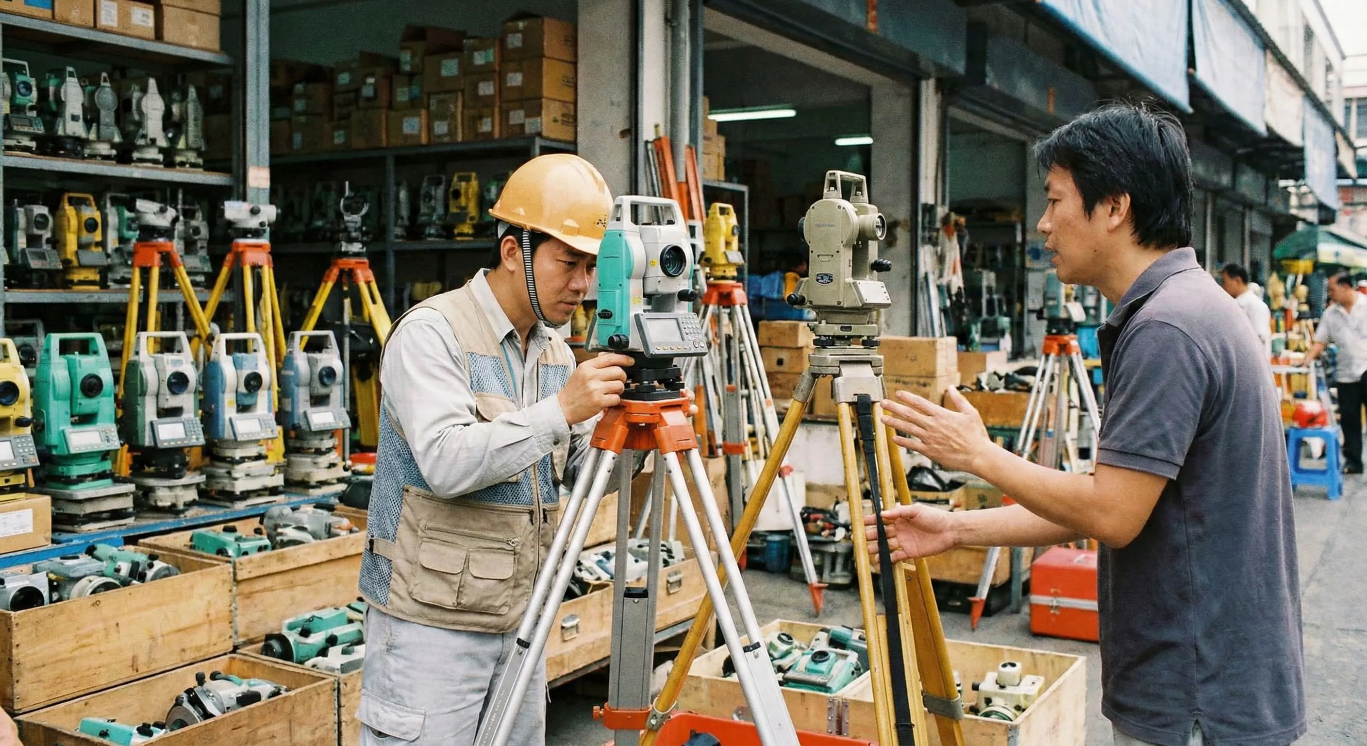 買全站儀與經緯儀