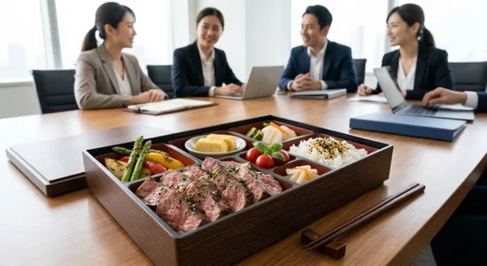 告別冷硬便當！高雄企業愛用的頂級會議餐盒，用「現烤燒肉」征服客戶的胃