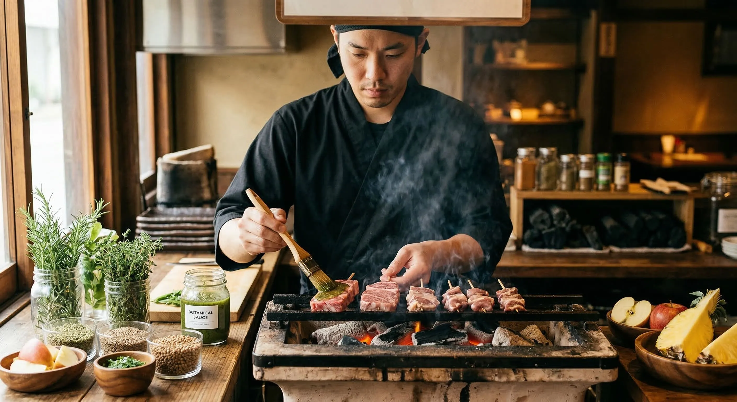 5-2回歸食材本味：植物性調味料燒烤的天然香氣秘密