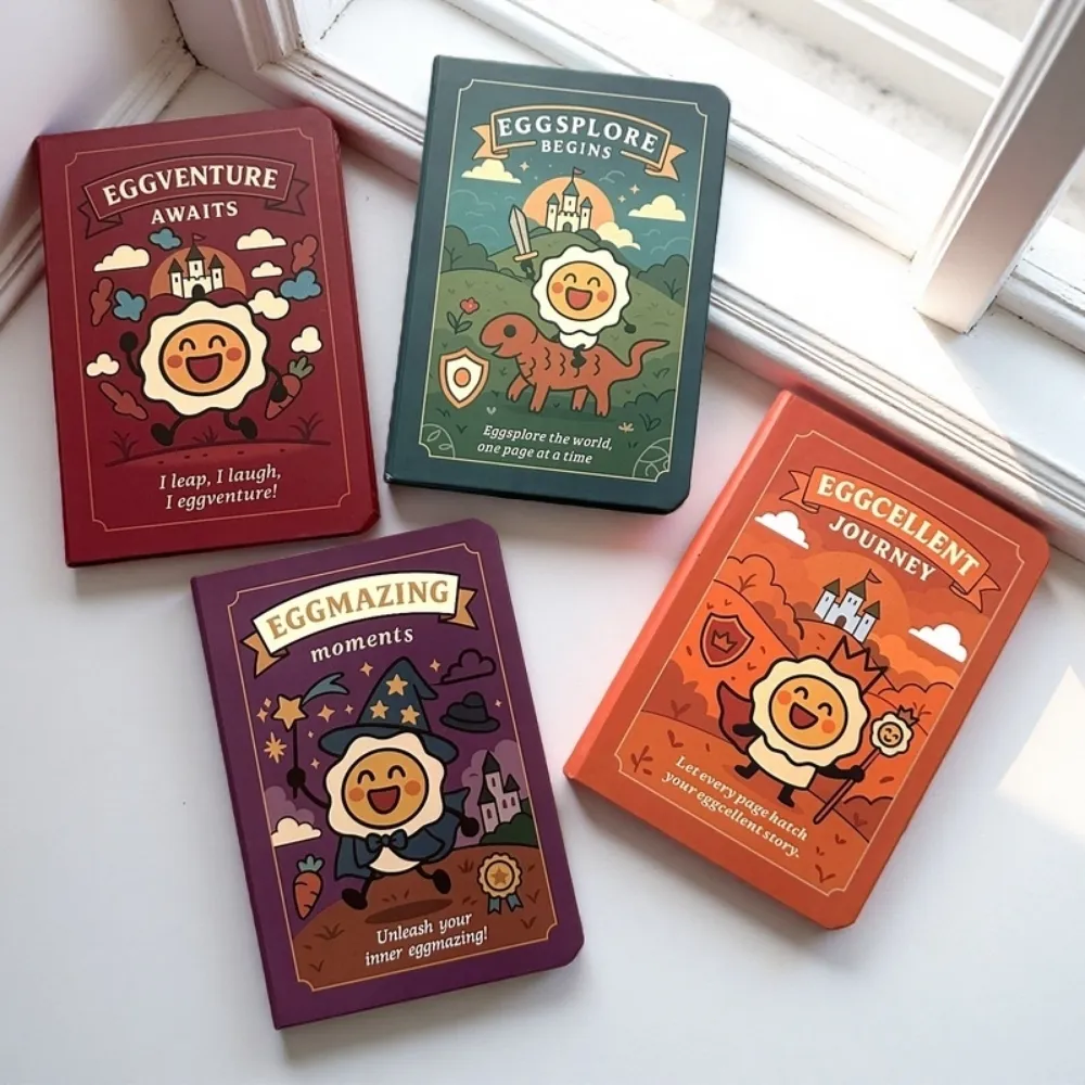 雞蛋小人隨身筆記本