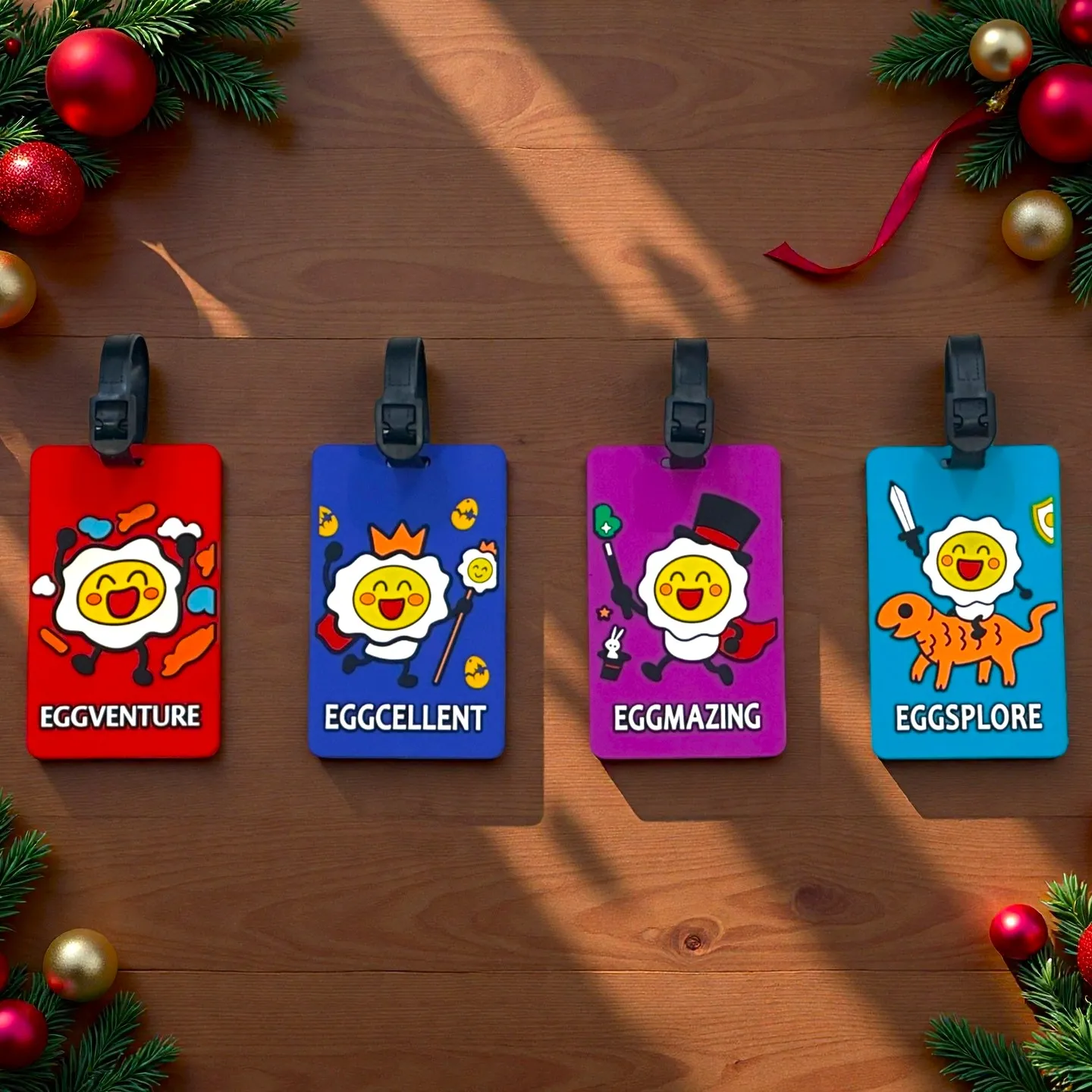 雞蛋小人行李吊牌