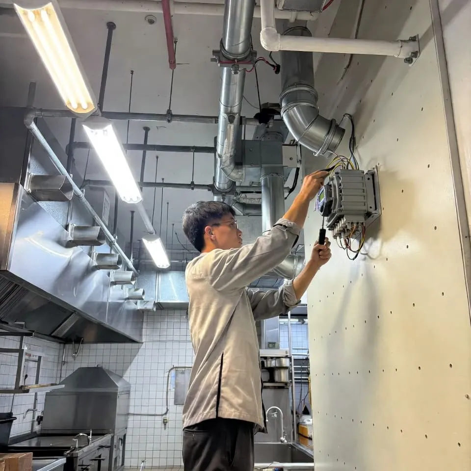 安裝變頻抽風系統