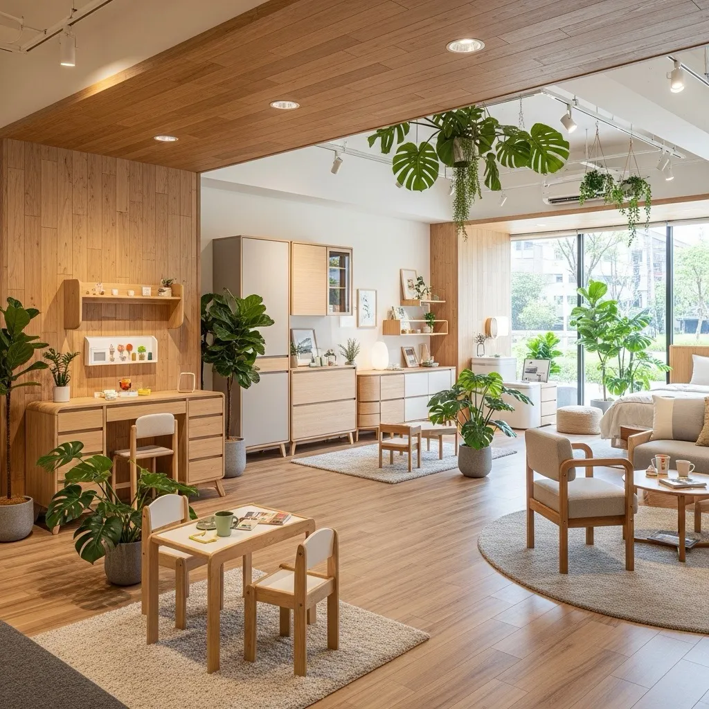 無甲醛系統傢俱展示