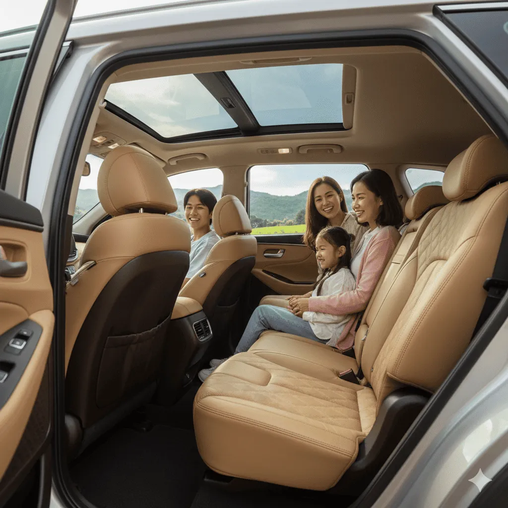 寬敞舒適七座