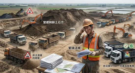 營建廢土清運與B5申報不煩惱！中西區土方申報代辦與清運一站式服務