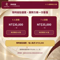 6至7人辦公室_限時方案與點數