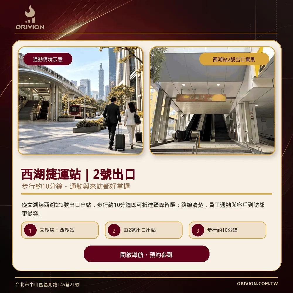 捷運通勤，鄰近捷運文湖線