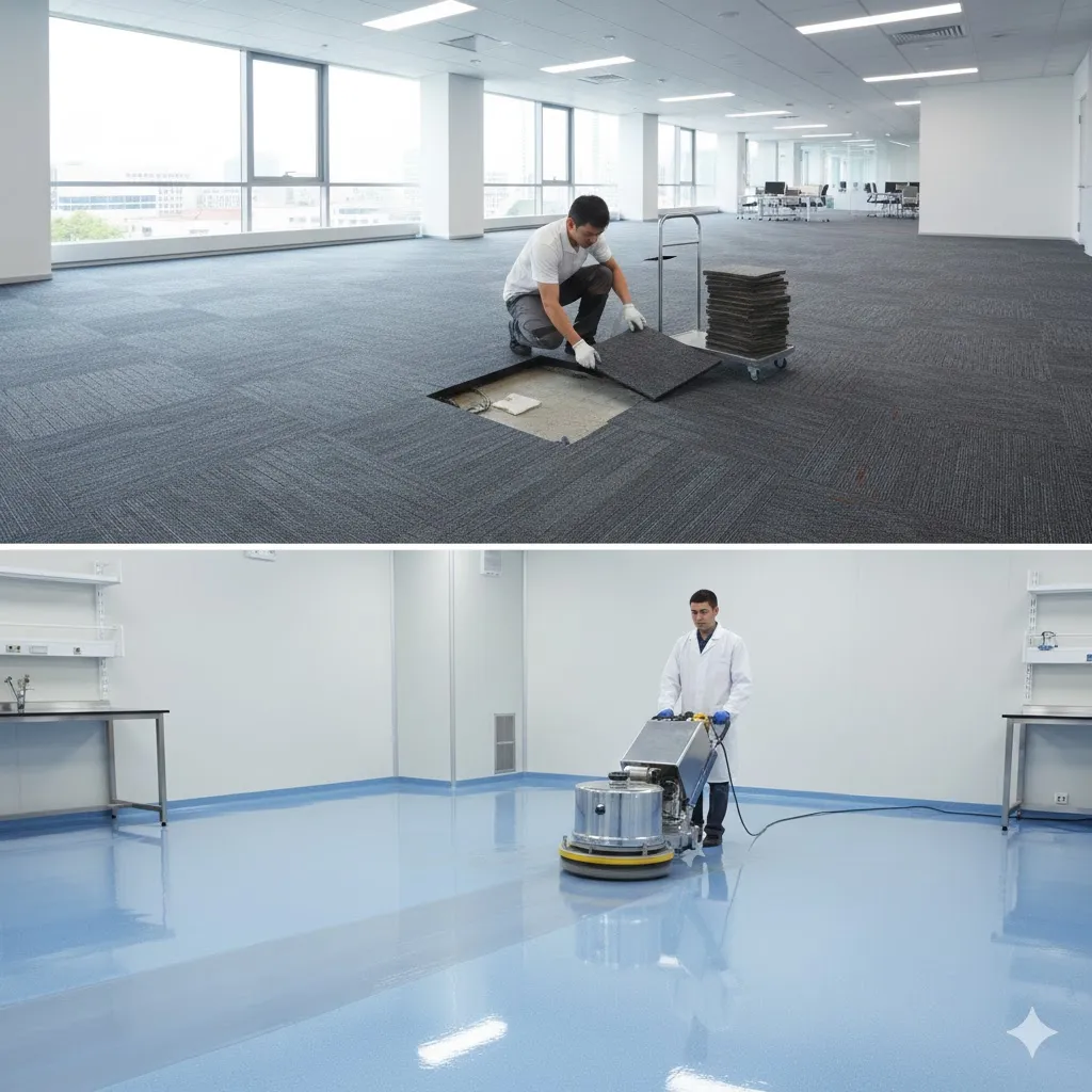 透心毯與方塊毯日常維護