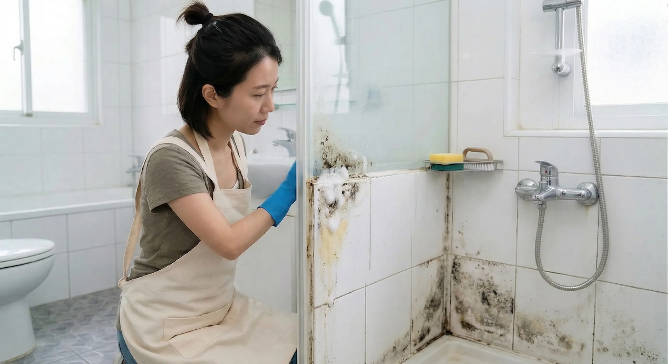 浴室水垢與黑霉總是清不掉？化學廠研發的終極除霉去垢指南