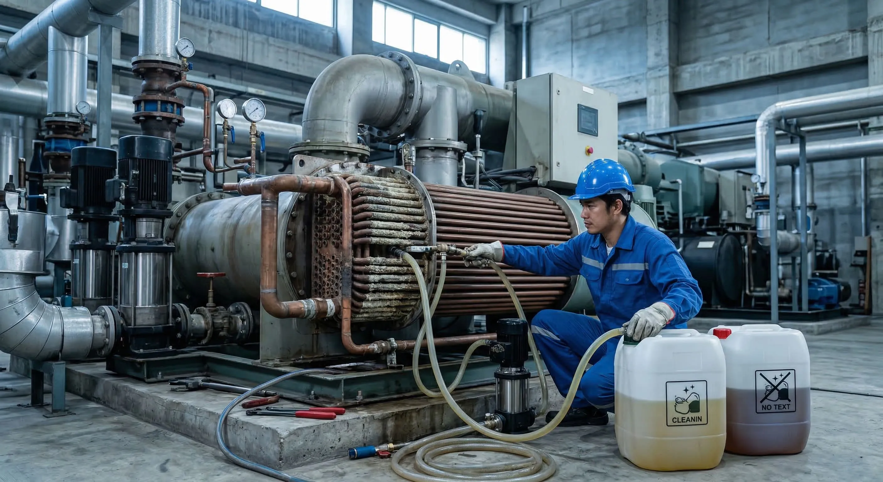 冰水主機熱交換器