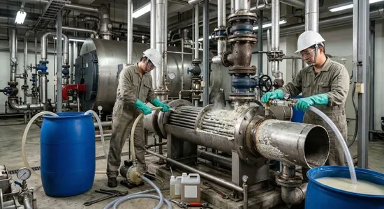 工業設備與管路「卡垢」怎麼辦？化學除垢提升產能的秘密