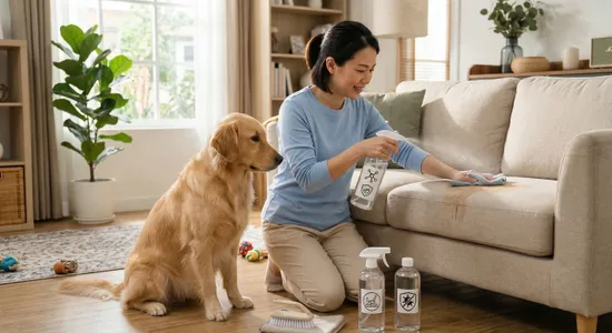 寵物家庭必備！從布沙發到地板的深層去污與無毒除臭法