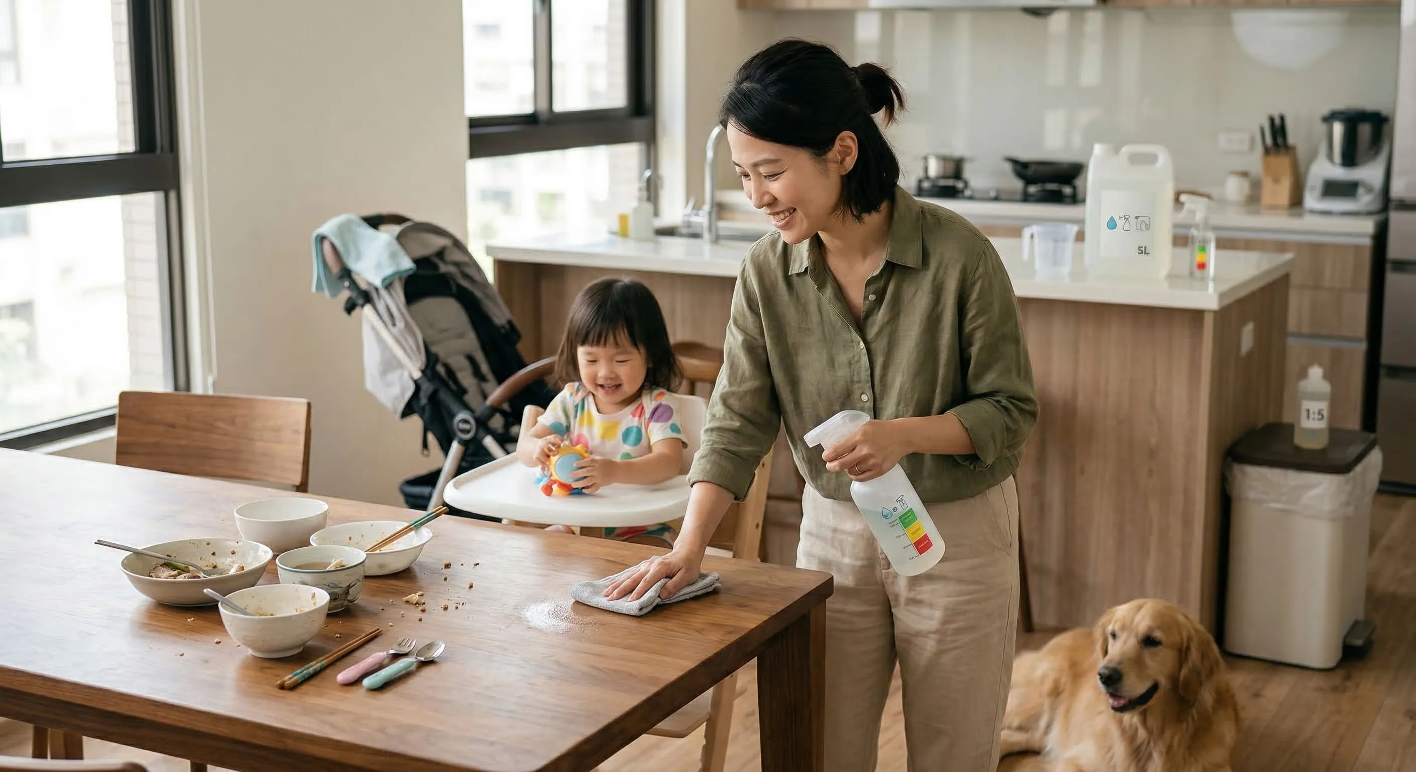 8-3簡化繁瑣家事：一瓶搞定的萬用清潔劑推薦指南