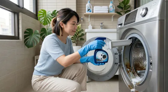 衣服越洗越臭？洗衣槽的「海苔垢」靠專用槽洗劑一次搞定