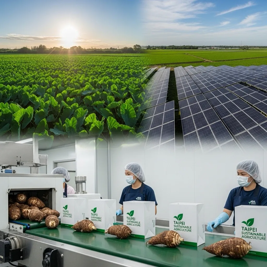 台北芋頭加工與永續農業展示