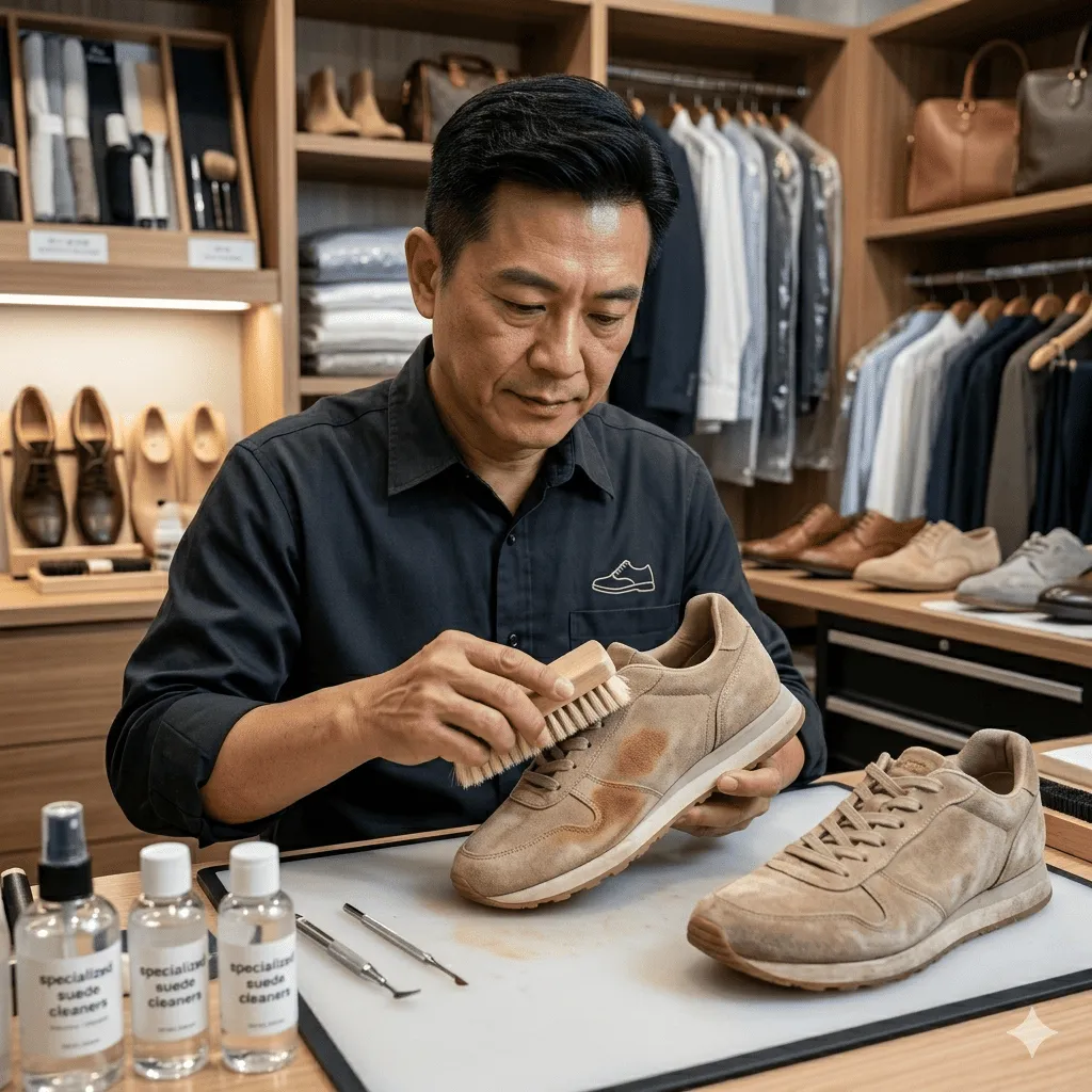 麂皮材質的清洗難點與風險