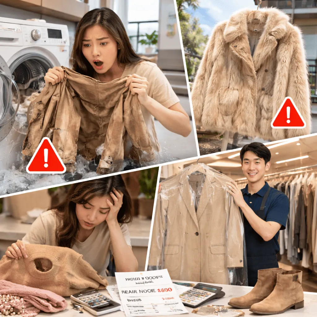 皮草與麂皮送洗須知：專業洗衣店才懂的特殊材質處理術