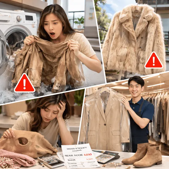 皮草與麂皮送洗須知：專業洗衣店才懂的特殊材質處理術