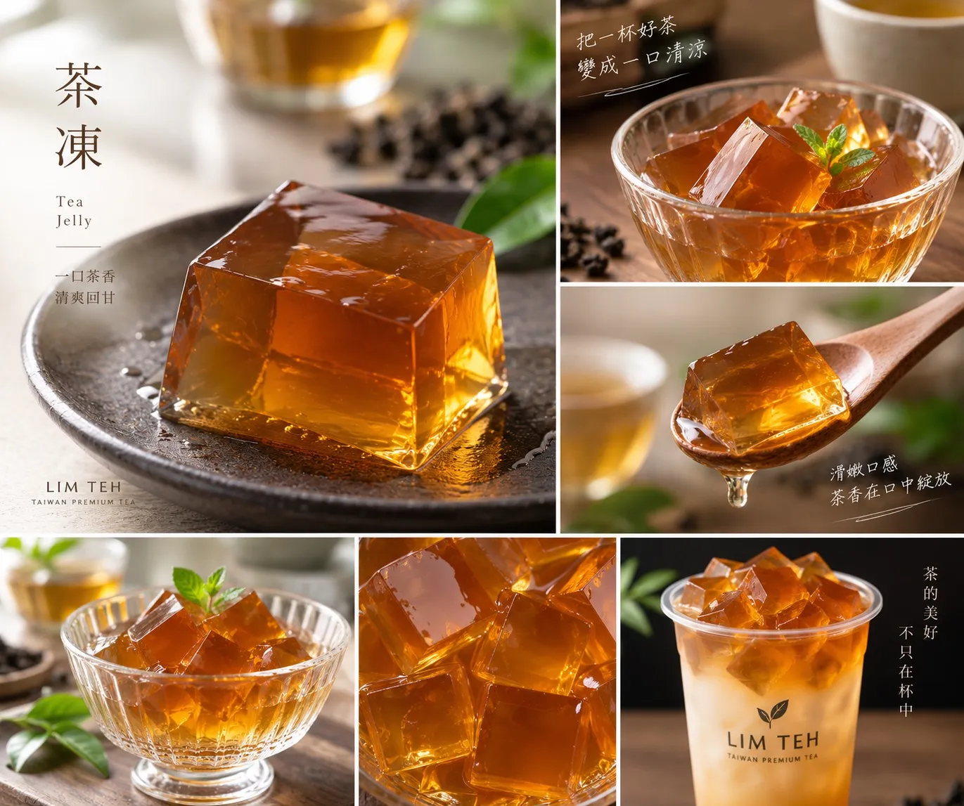 琥珀茶凍