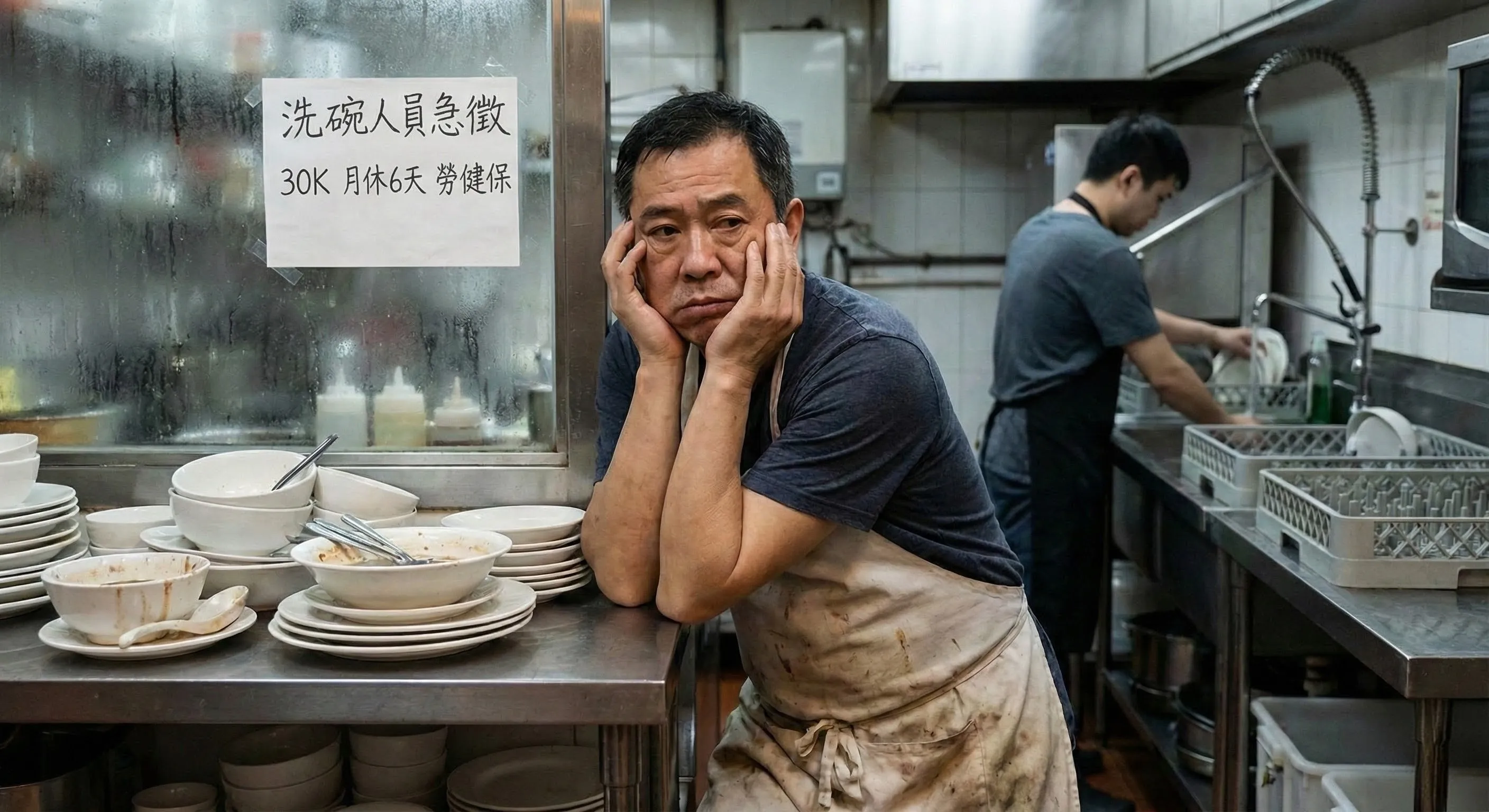 解決餐廳缺工洗碗