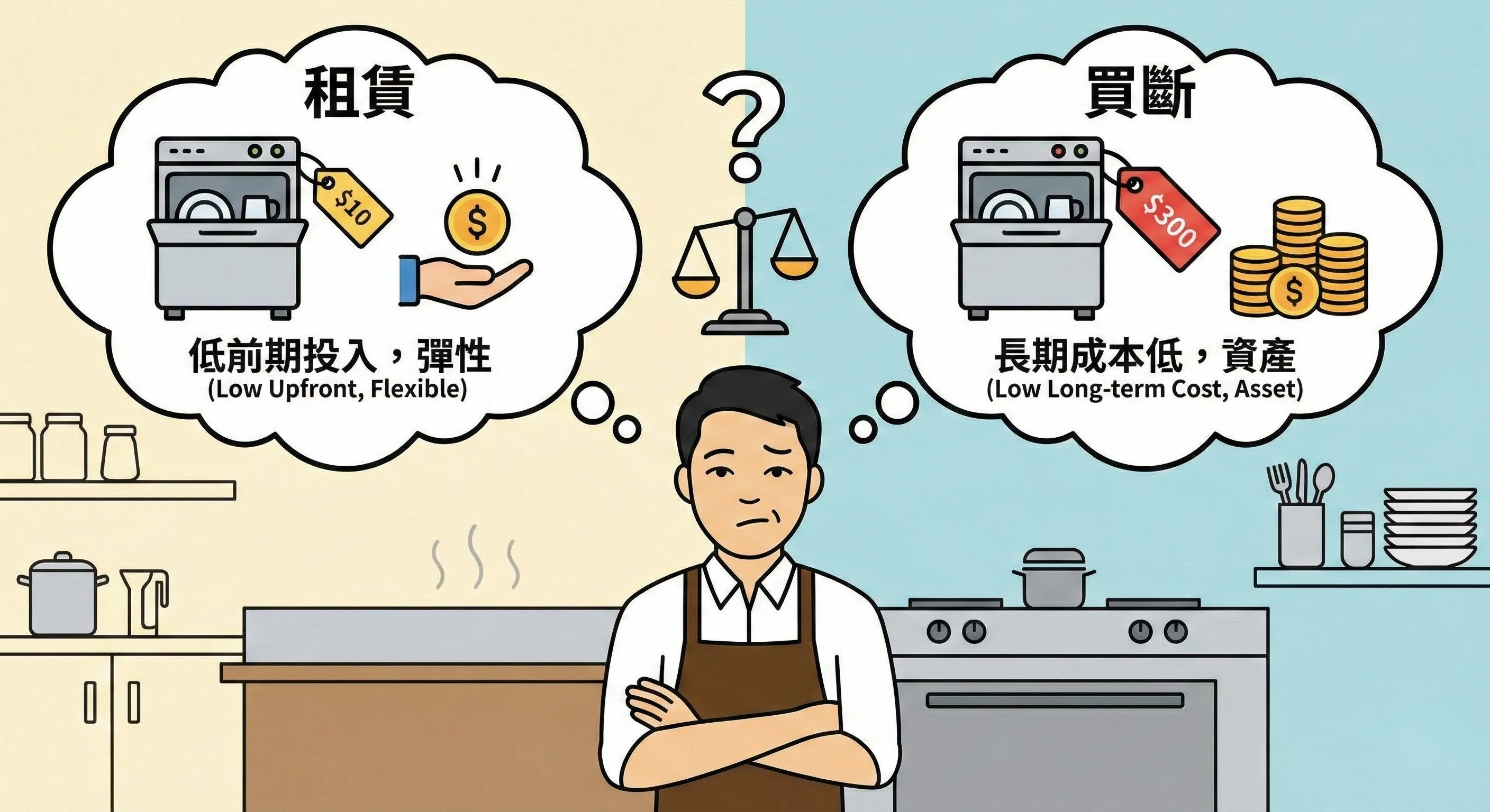 商用洗碗機租賃方案