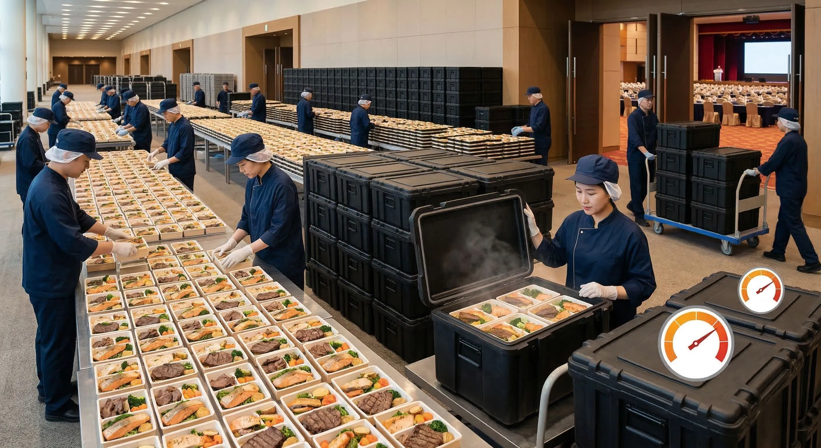 千人年會的產能