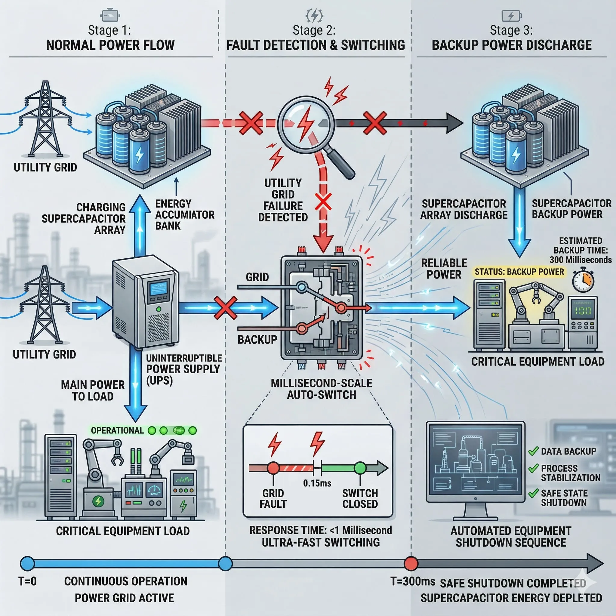不斷電系統流程圖