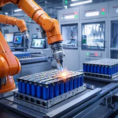 產線自動化示意