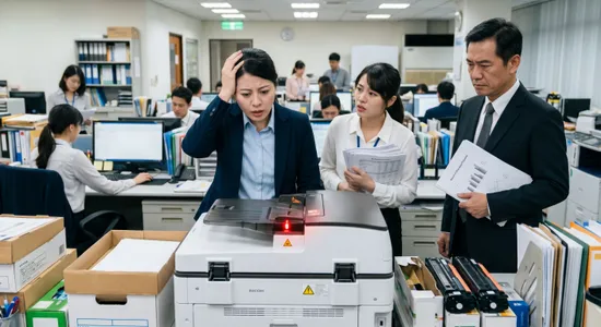 機器罷工心好累？解析辦公室印表機常見故障與快速叫修