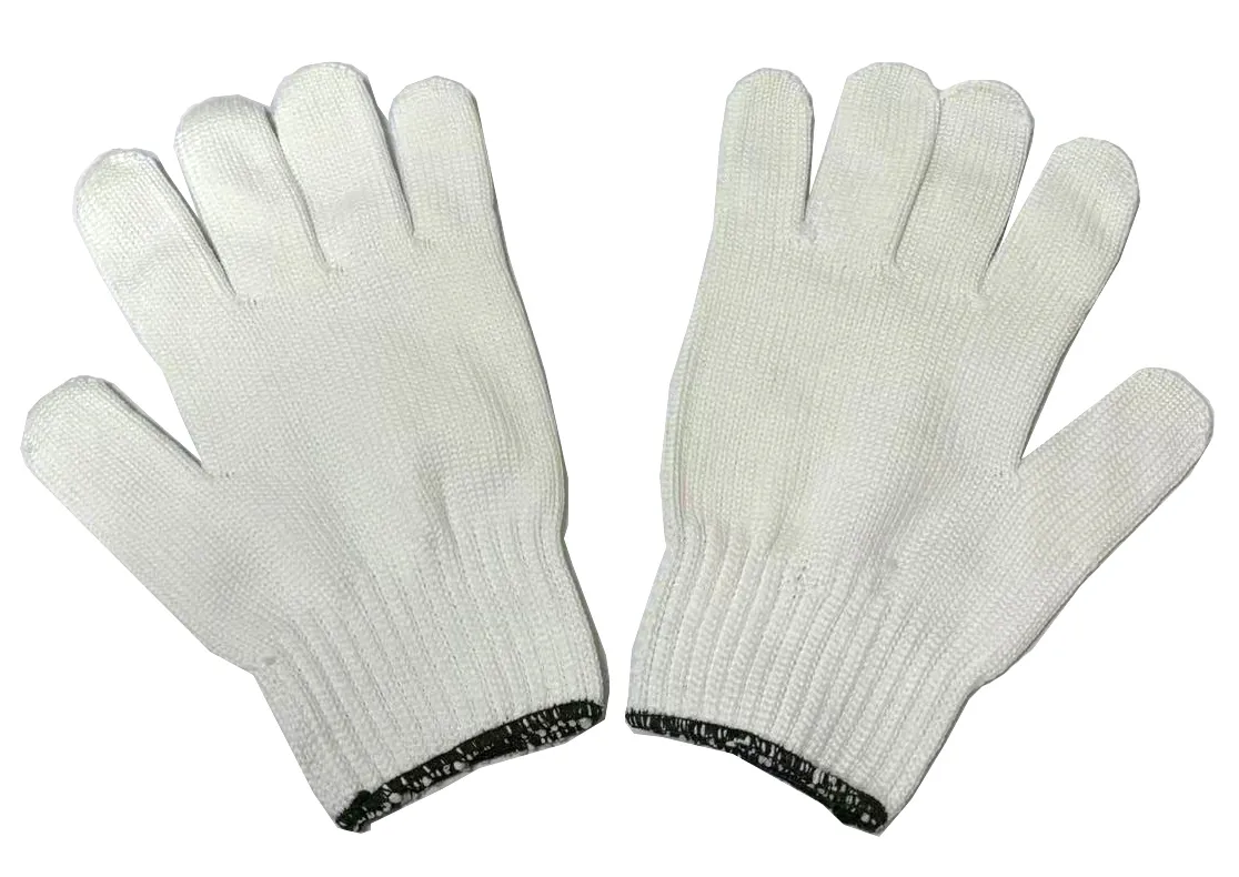 24兩白尼龍手套