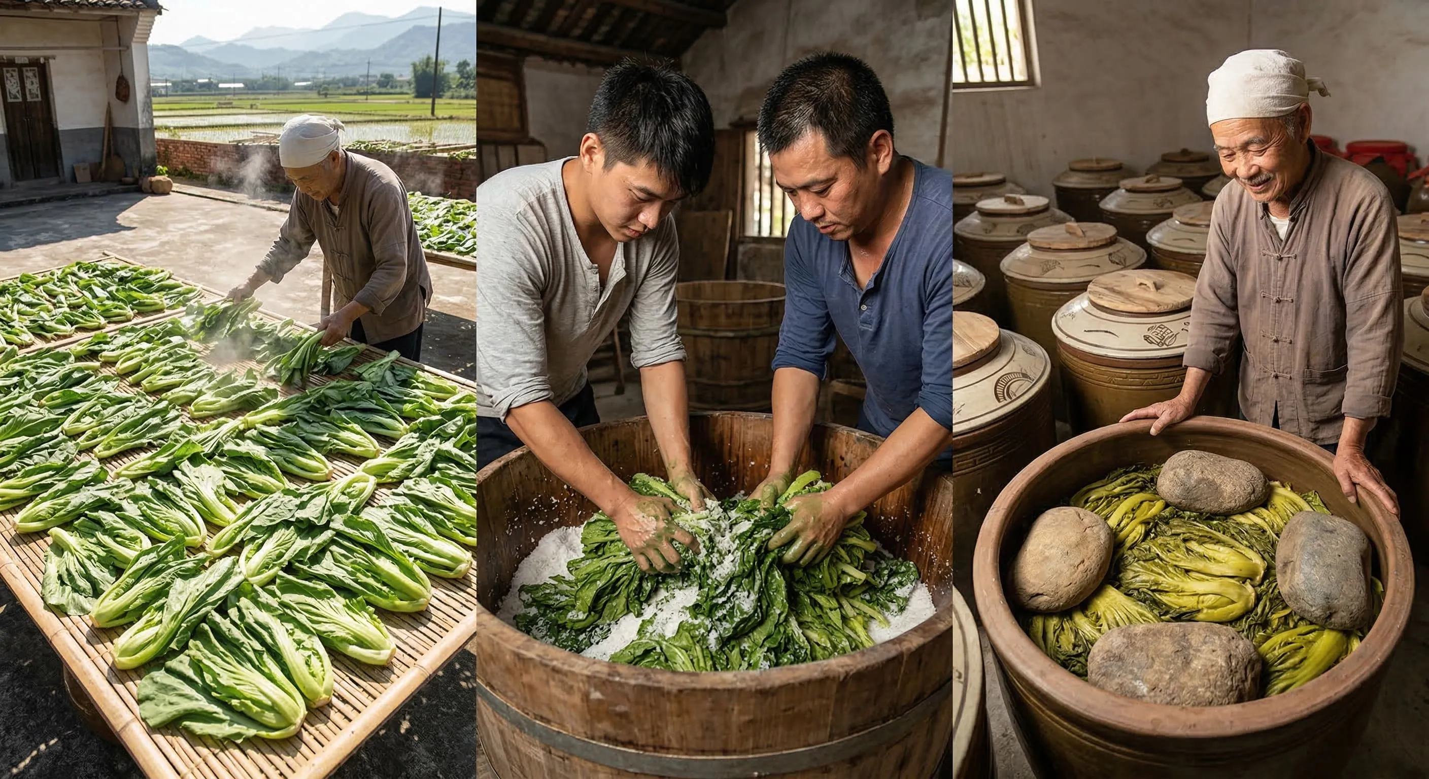 3-2揭密職人工法：傳統酸菜的繁複製作步履