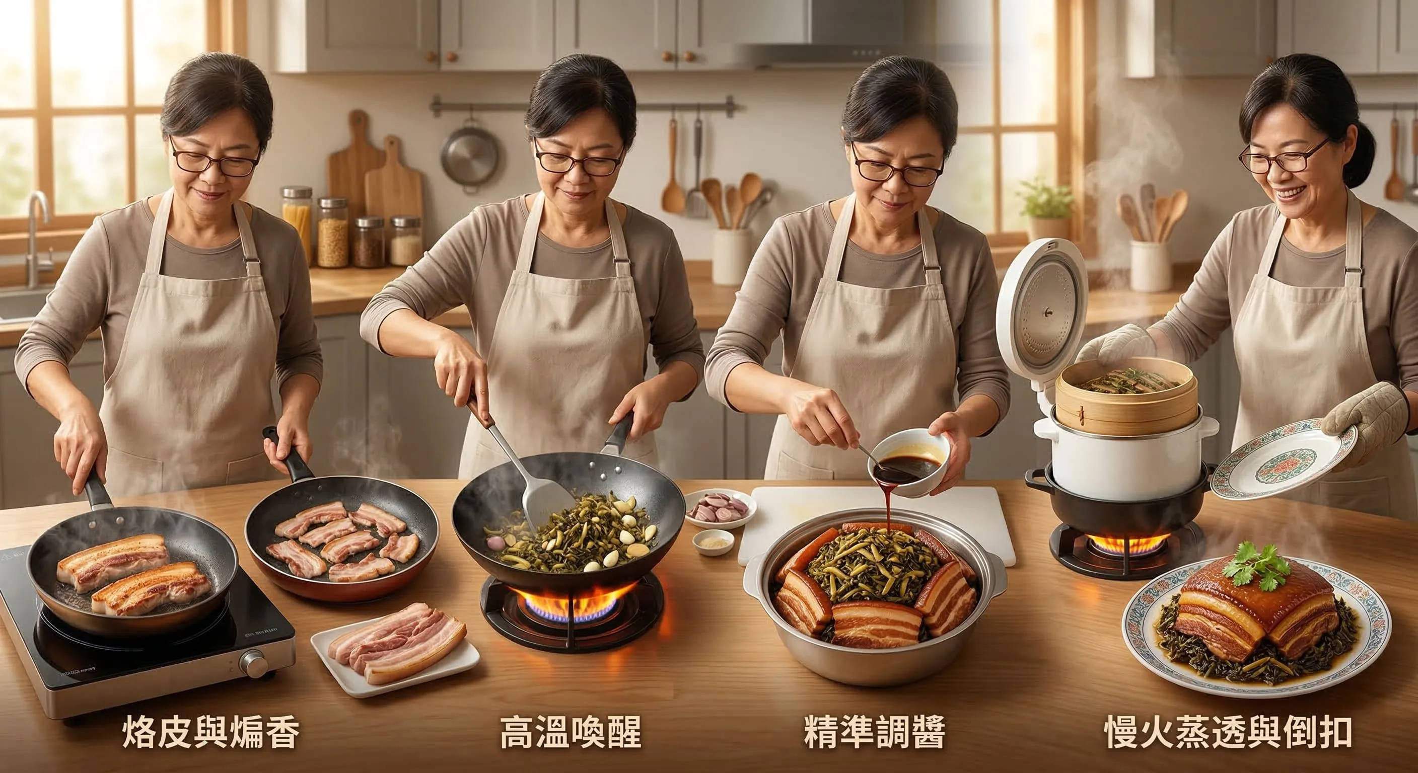 6-2零失敗廚房：大廚級「梅干扣肉做法」四步全攻略