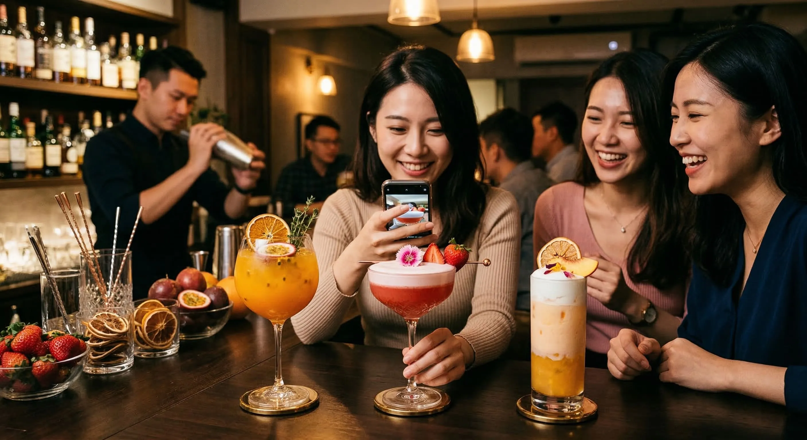 夢幻水果調酒解析