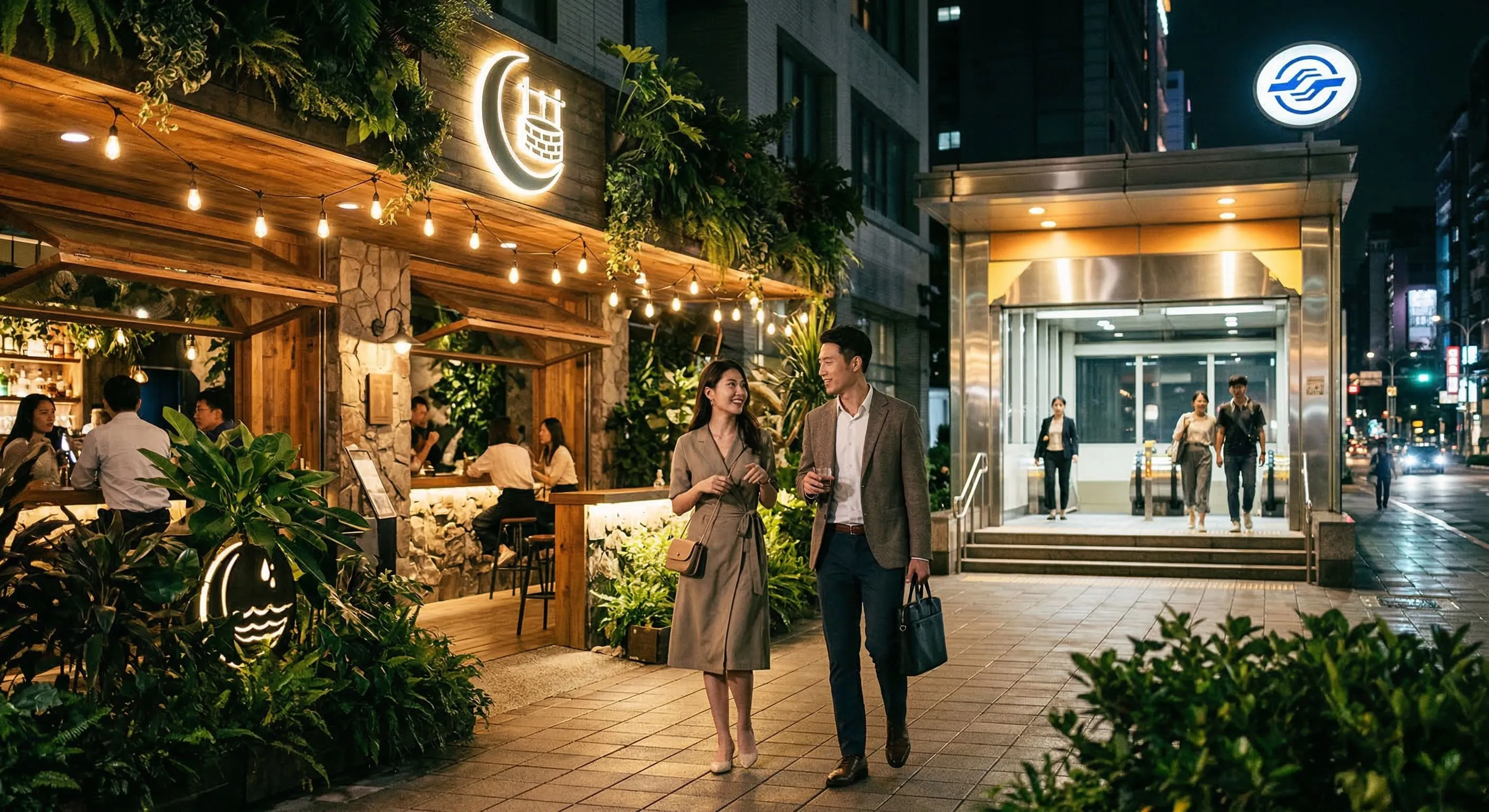 交通便利的城市綠洲