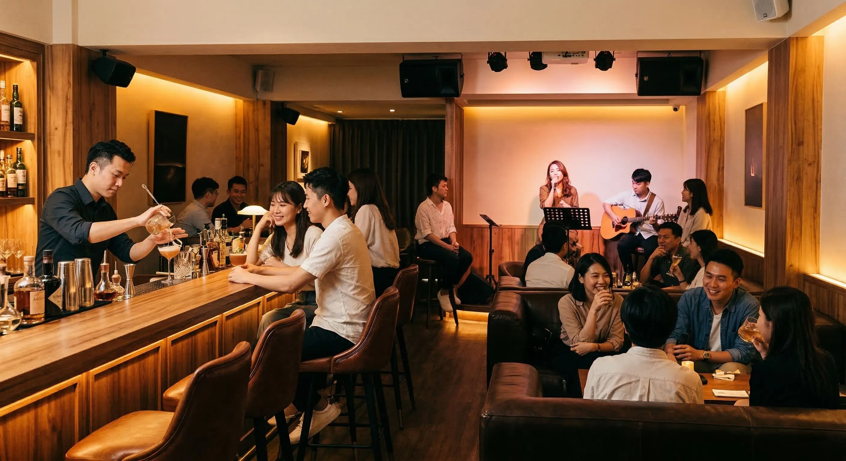 捷運站附近酒吧