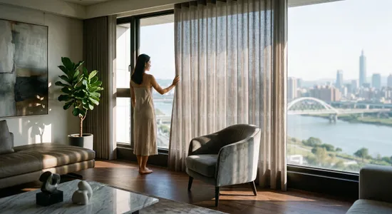 提升居家質感的關鍵！台北設計師款窗簾挑選指南：從智能電動到完美遮光