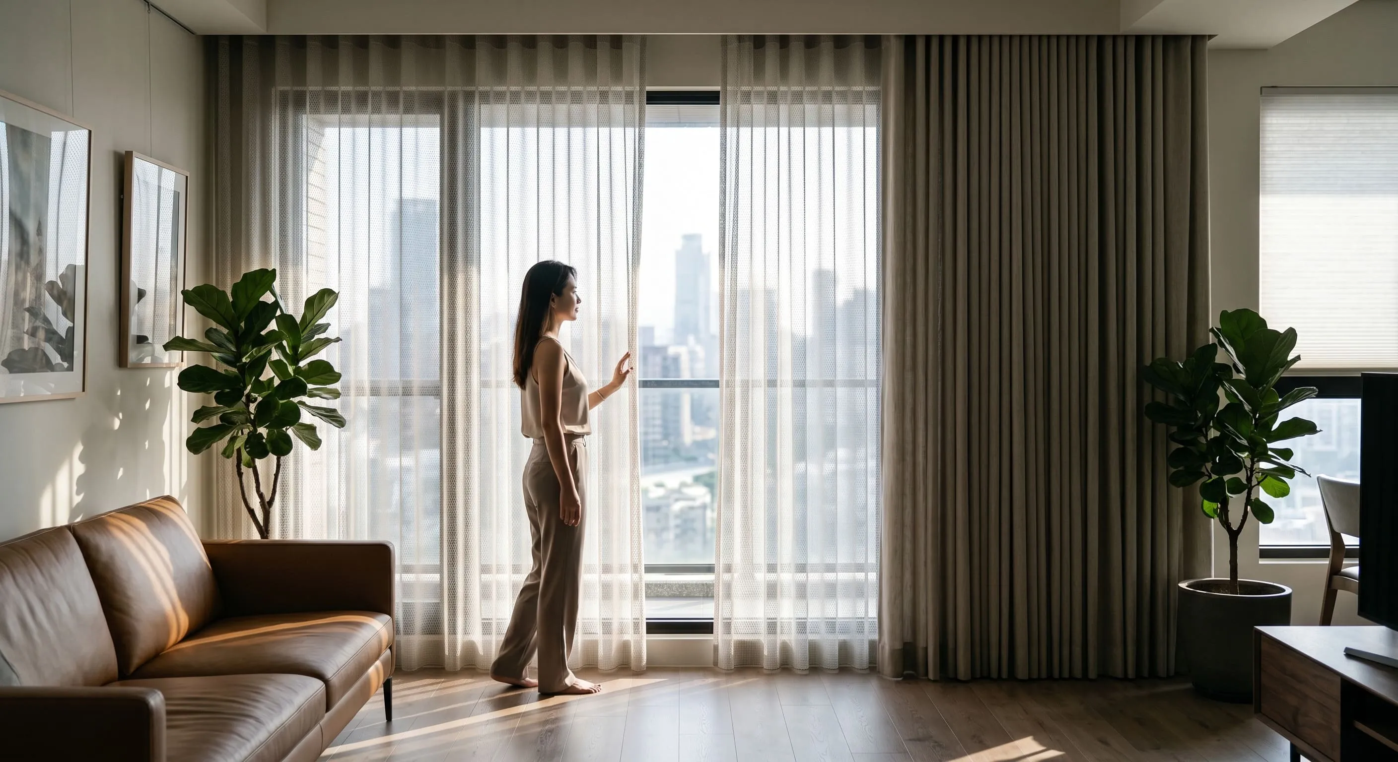 9-2透光不透人窗簾