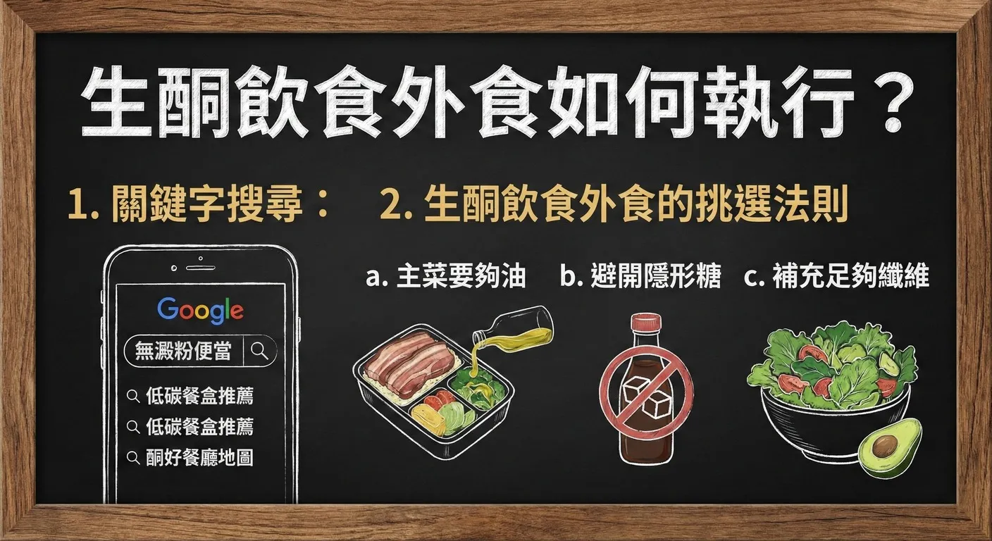 生酮飲食外食如何執行？