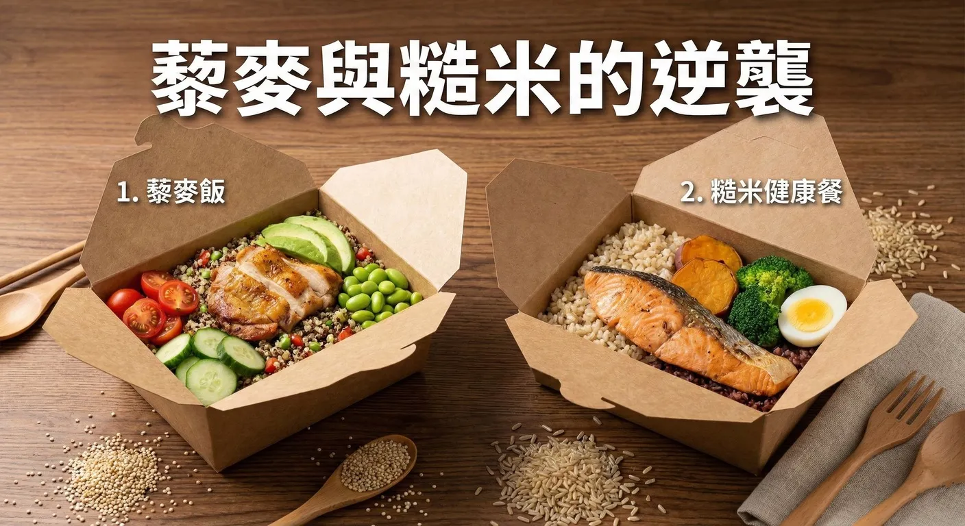 藜麥與糙米的逆襲