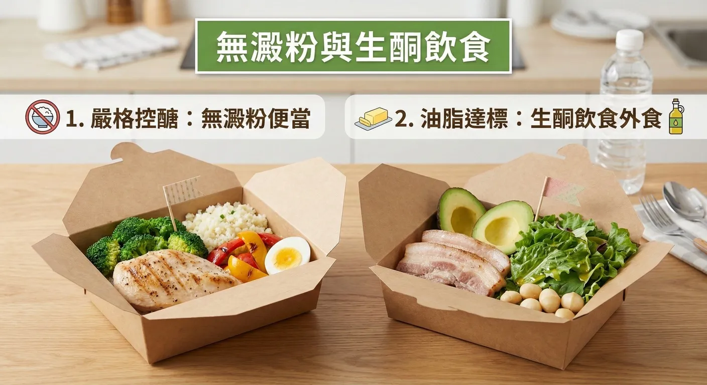 無澱粉與生酮飲食