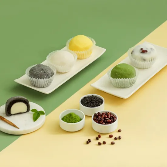 台中大福推薦｜日式麻糬專賣必吃口味：紅豆、芋頭、草