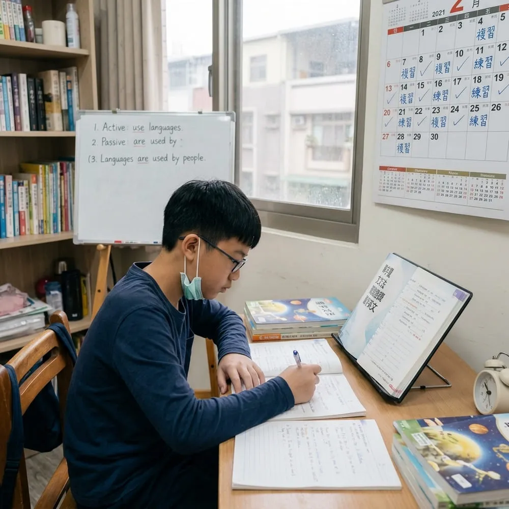 建立固定複習與練習習慣