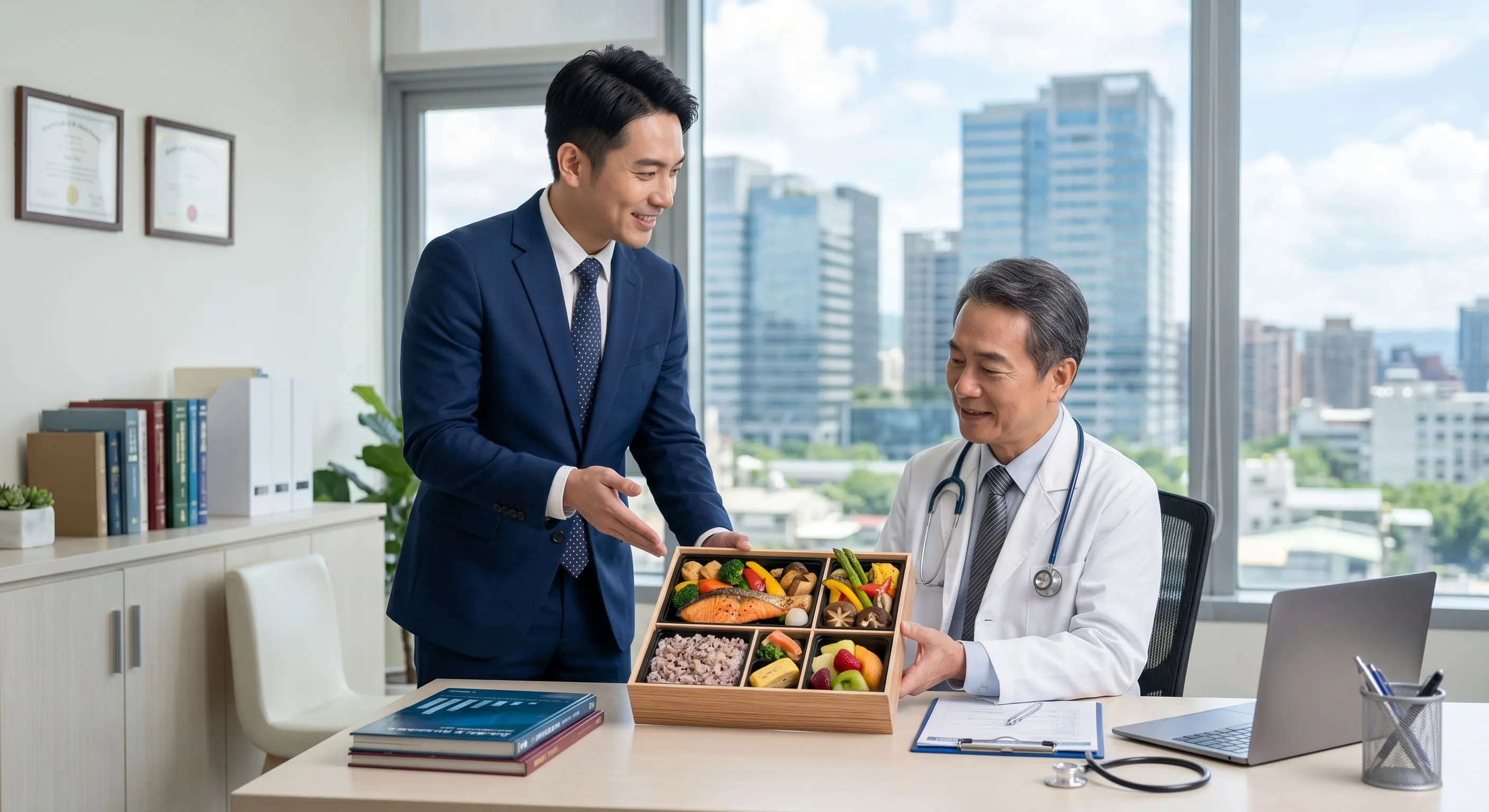 2-1診所藥廠業務便當