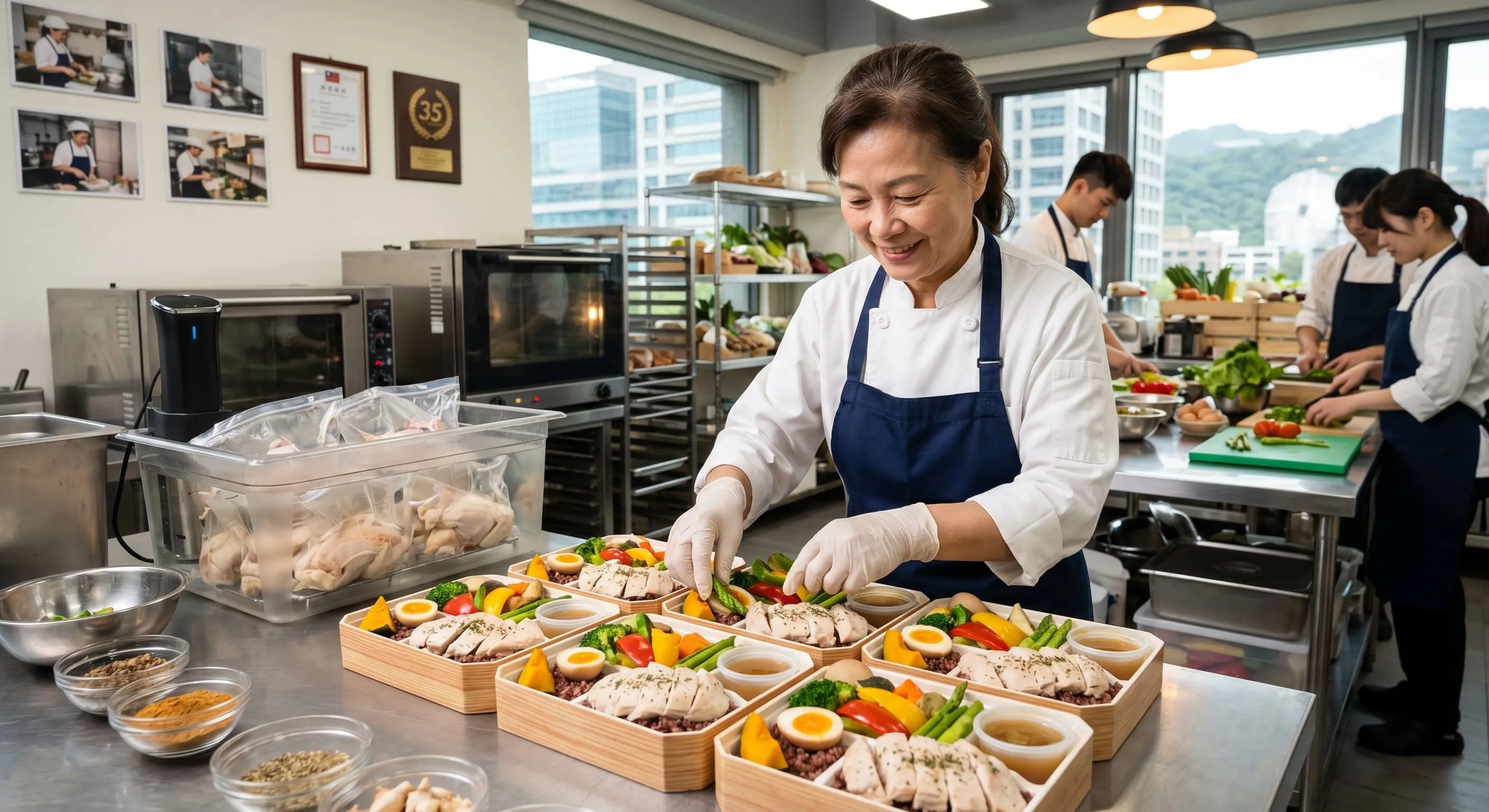 4-3舒肥雞胸肉餐盒