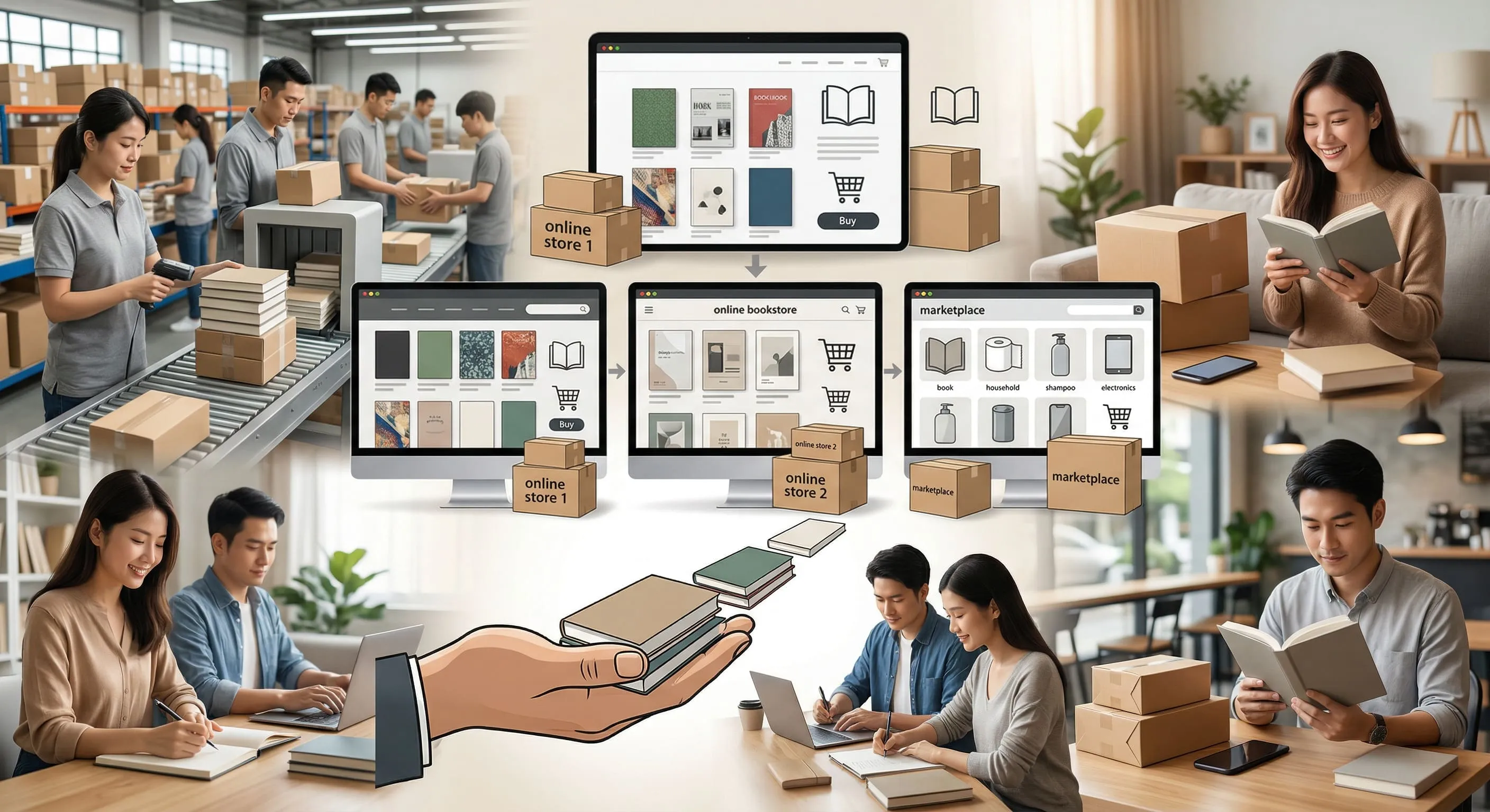 一本書的成功，早就不只看實體書店的陳列