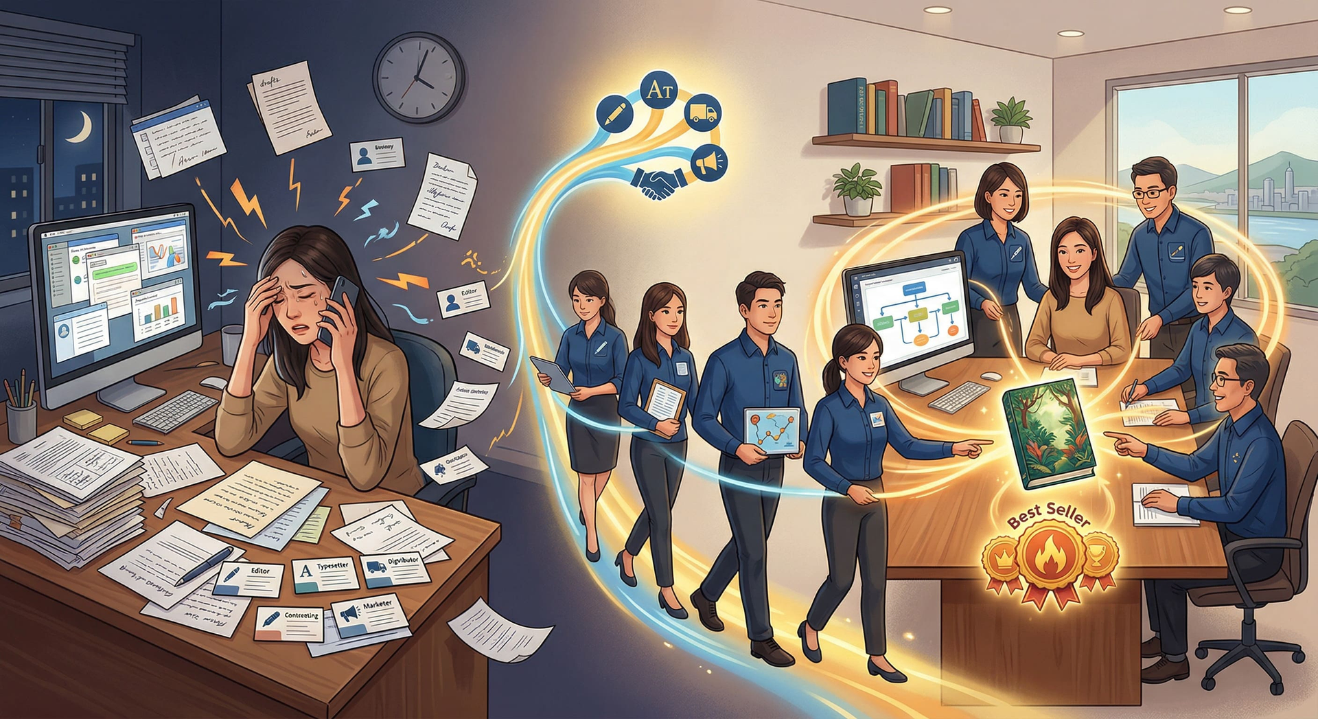 為什麼那麼多作者在出版這條路上走得這麼累？